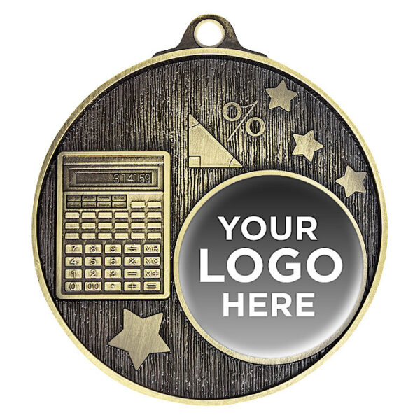 Maths Logo Medal