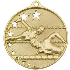 Stars Swimming Medal