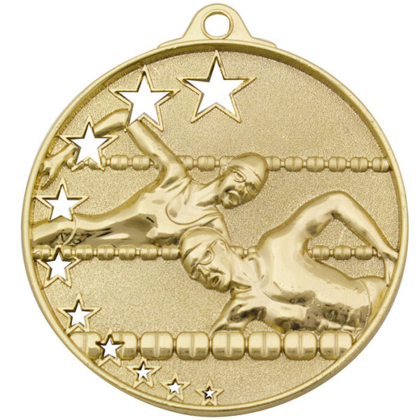 Stars Swimming Medal