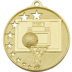 Stars Basketball Medal