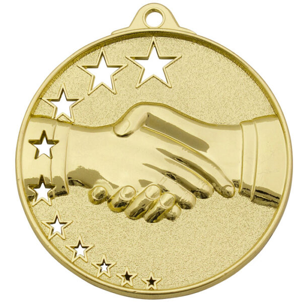 Stars Handshake Medal