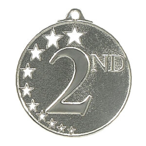 Stars 2nd Place Medal