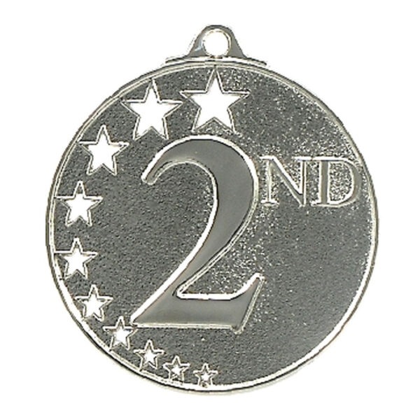 Stars 2nd Place Medal