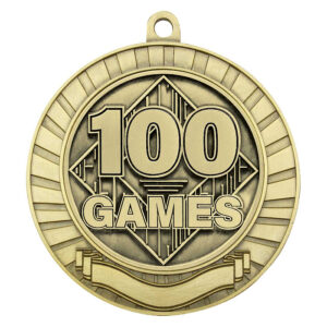 Eco Scroll 100 Games Medal