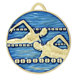 Swimming Colour Medal