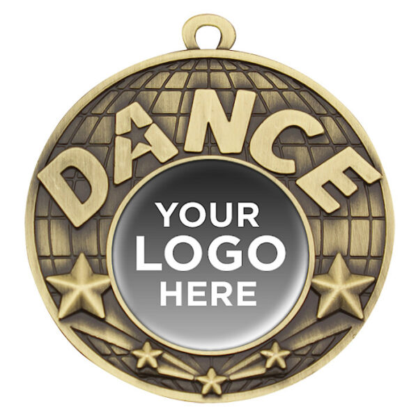 Dance Star Logo Medal