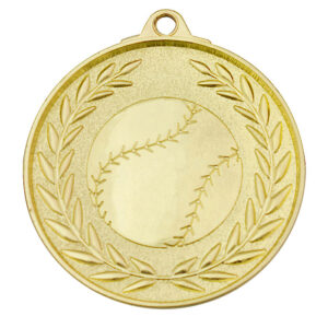 Classic Wreath Baseball / Softball Medal