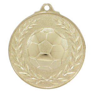 Classic Wreath Football / Soccer Medal