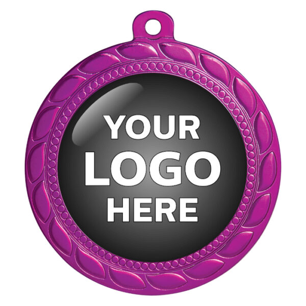 Paradise Fuchsia Logo Medal