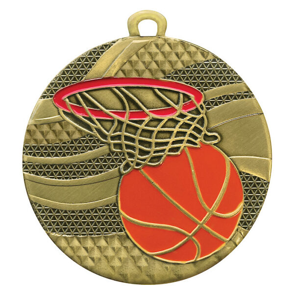 Mosaic Basketball Medal