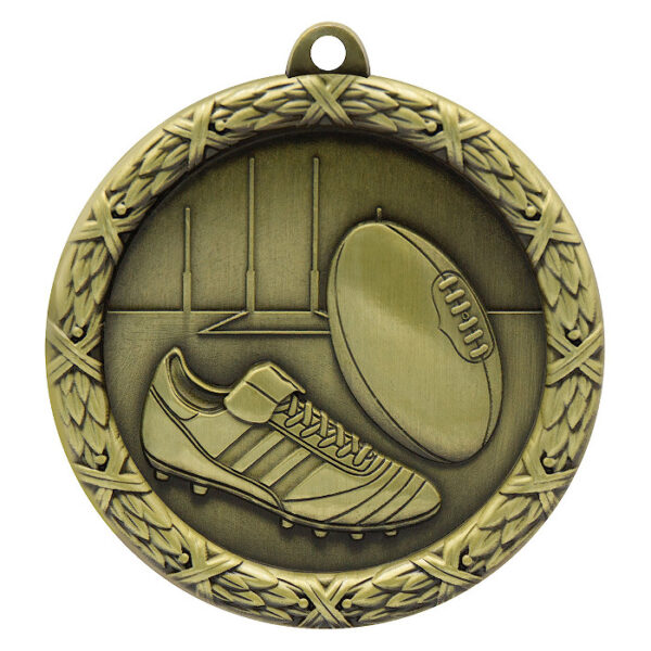 Derby Wreath Aussie Rules / AFL Medal