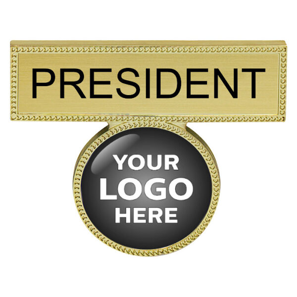 Emblem Name Bar / Badge Gold