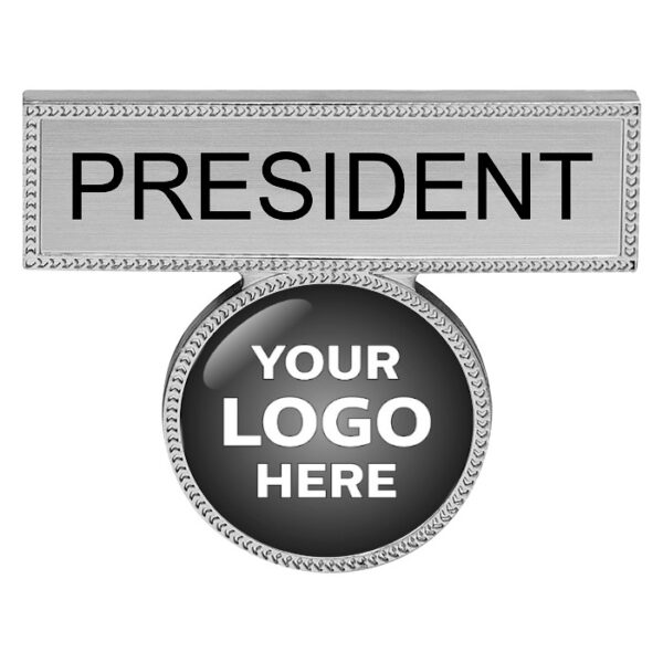 Emblem Name Bar / Badge Silver