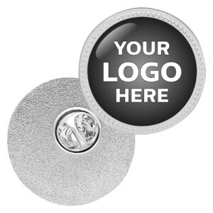 Lapel Pin / Badge Designer Silver