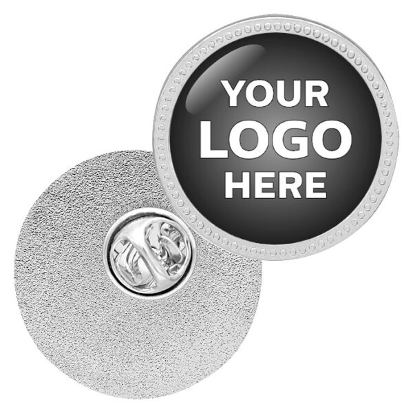 Lapel Pin / Badge Designer Silver