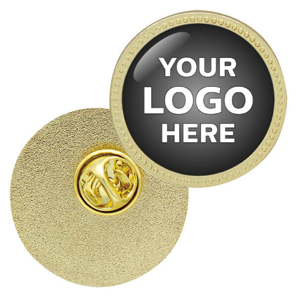 Lapel Pin / Badge Designer Gold