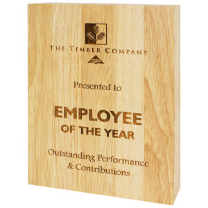 Block Award - Wood/Timber
