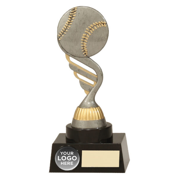 Budget Silver Logo Baseball / Softball