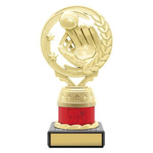 Gold & Red Baseball / Softball Torch