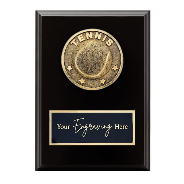 Spartan Black Plaque Tennis