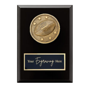 Spartan Black Plaque Aussie Rules
