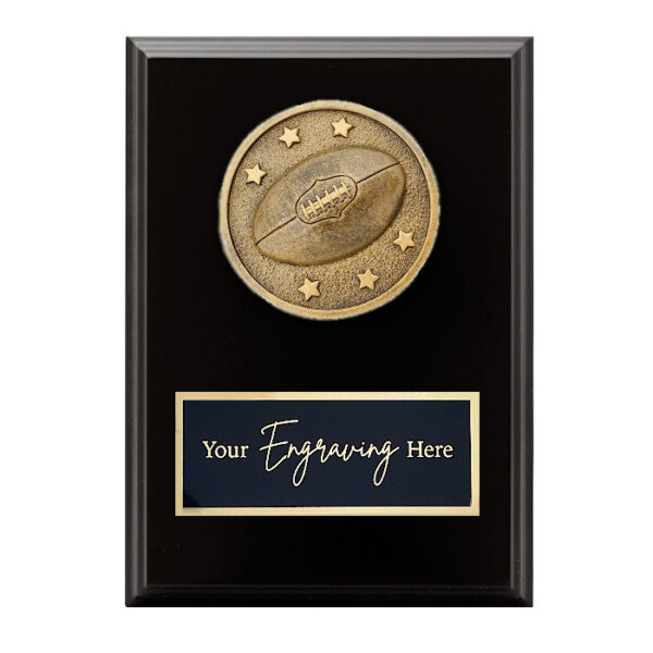 Spartan Black Plaque Aussie Rules