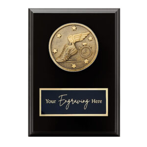 Spartan Black Plaque Track