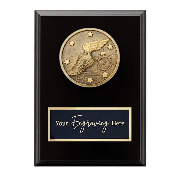 Spartan Black Plaque Track