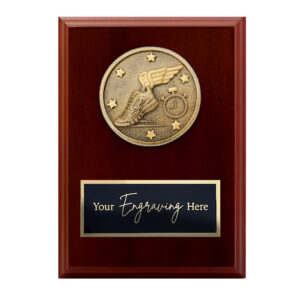 Spartan Walnut Plaque Track
