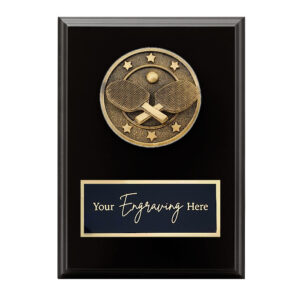 Spartan Black Plaque Table Tennis
