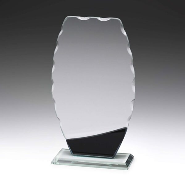 Clipped Oval Glass