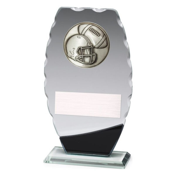 Clipped Oval American Football / Gridiron