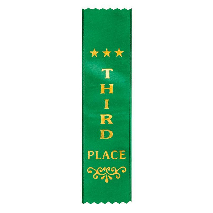 Value Ribbon – 3rd Place (25 Pack) – Trophy Kingdom