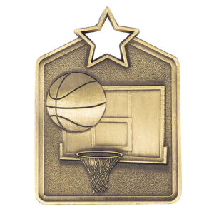 Galaxy Basketball Medal
